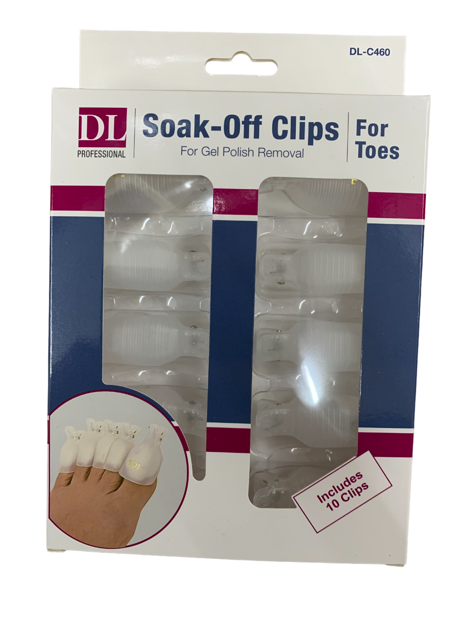Soak Off Clips For Toes